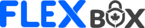 Flexbox moving and storage logo